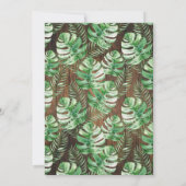 Invitation Fête du Mariage Fiançailles d'Summerween (Dos)