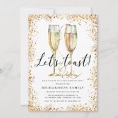 Invitation Fête du Nouvel An (Devant)