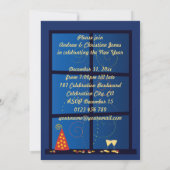 Invitation Fête du Nouvel An (Dos)