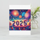 Invitation Fête du Nouvel An 2025 (Debout devant)