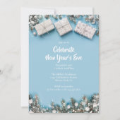 Invitation Fête du Nouvel An 2025 Moderne (Devant)