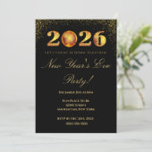 Invitation Fête du Nouvel An 2026 (Debout devant)