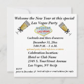 Invitation Fête du Nouvel An à Las Vegas (Dos)