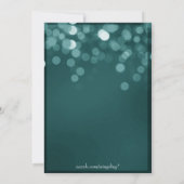 Invitation Fête du Nouvel An sur mesure (Dos)