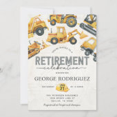 Invitation Fête du Parti de la retraite de la construction (Devant)