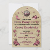 Invitation Fête du Petit Chaperon Rose (Devant)