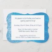 Invitation  Fête du pool (Dos)