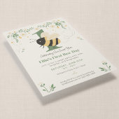 Invitation Fête du premier anniversaire de Bumble Bee