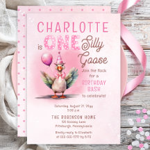 Fête du premier anniversaire de Silly Goose, thème