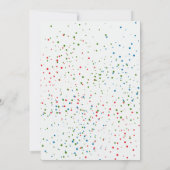 Invitation Fête du premier anniversaire Strawberry Raspberry (Dos)