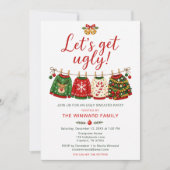 Invitation Fête du pull de Noël laid (Devant)
