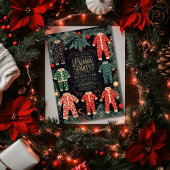 Invitation Fête du pyjama de Noël Fête du pyjama