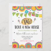 Invitation Fête du réchauffement climatique Taco 'Bout A New  (Devant)