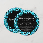 Invitation Fête du réchauffement de la mer Turquoise (Devant / Derrière)