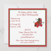 Invitation Fête du Roller de Noël (Dos)
