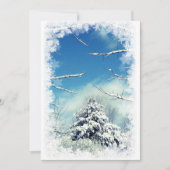 Invitation Fête du Solstice d'hiver (Devant)