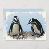 Invitation Fête du Solstice d'hiver (Devant / Derrière)