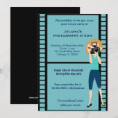 Invitation Fête du Studio de Photographie (Devant / Derrière)
