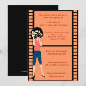 Invitation Fête du Studio de Photographie (Devant / Derrière)