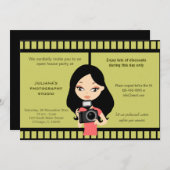 Invitation Fête du Studio de Photographie (Devant / Derrière)