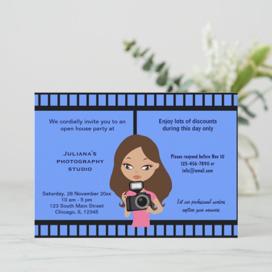 Invitation Fête du Studio de Photographie (Debout devant)