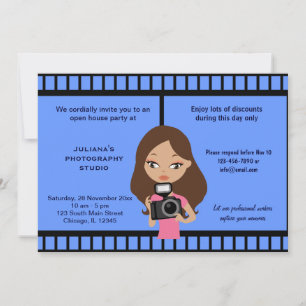 Invitation Fête du Studio de Photographie