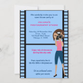 Invitation Fête du Studio de Photographie (Devant)