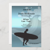 Invitation Fête du surf (Devant / Derrière)