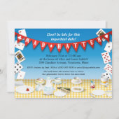 Invitation Fête du thé de la haine (Dos)