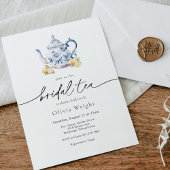 Invitation Fête du thé de la mariée Chinoiserie Fête des mari