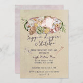 Invitation Fête du Tricot de nuit (Devant / Derrière)