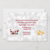 Invitation Fête du Vin et du Fromage (Dos)