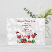 Invitation Fête du Vin et Fromage (Debout devant)