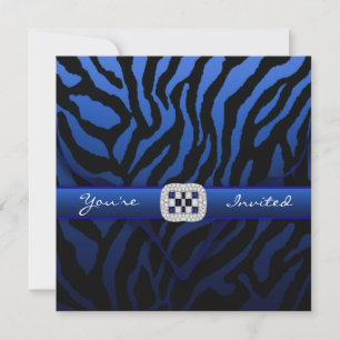 Invitation Fête du zèbre bleu de la Royal Navy