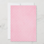 Invitation fête du zoo, vieille fille de la ferme macdonald (Dos)