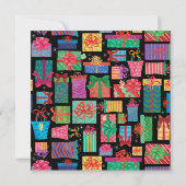 Invitation Fête, Échange De Cadeaux Amusants Impri (Dos)