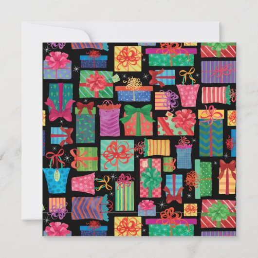 Invitation Fête, Échange De Cadeaux Amusants Impri (Dos)