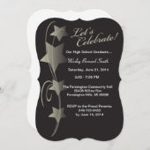 Invitation Fête élégante (Devant / Derrière)