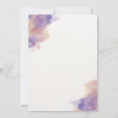 Invitation Fête élégante et personnalisable de peinture et de (Dos)