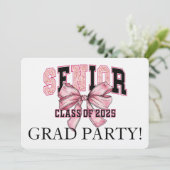 Invitation Fête Empreinte de léopard senior (Debout devant)