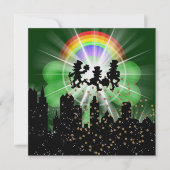 Invitation Fête en style Lumières brillantes 3 - SRF (Devant)