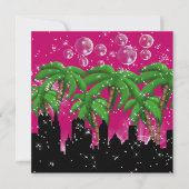 Invitation Fête en style Lumières lumineuses - SRF (Devant)