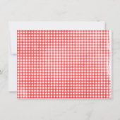 Invitation fête estivale amusante avec pastèque (Dos)