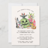 Invitation Fête estivale de barbecue de Summerween dans la co (Devant)