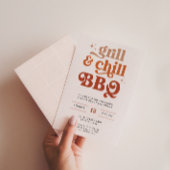 Invitation Fête estivale de barbecue et de grillades