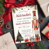 Invitation Fête fantaisiste de Noël sur le thème de Casse-Noi