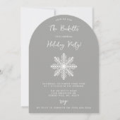 Invitation Fête Festive Fête de Noël (Devant)