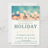 Invitation Fête Festive moderne et confortable (Devant)