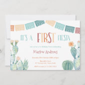 Invitation Fête Fête des couleurs d'automne Fille 1er fête d' (Devant)