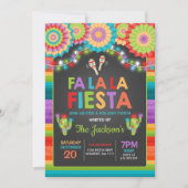 Invitation Fête Fête Fa La Fiesta (Devant)
